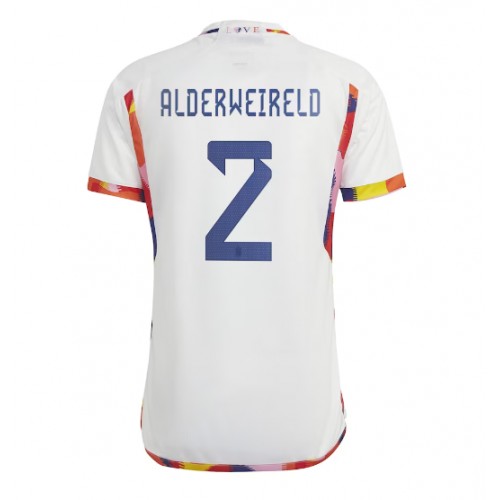 Maillot de foot Belgique Toby Alderweireld #2 Extérieur Monde 2022 Manches Courte
